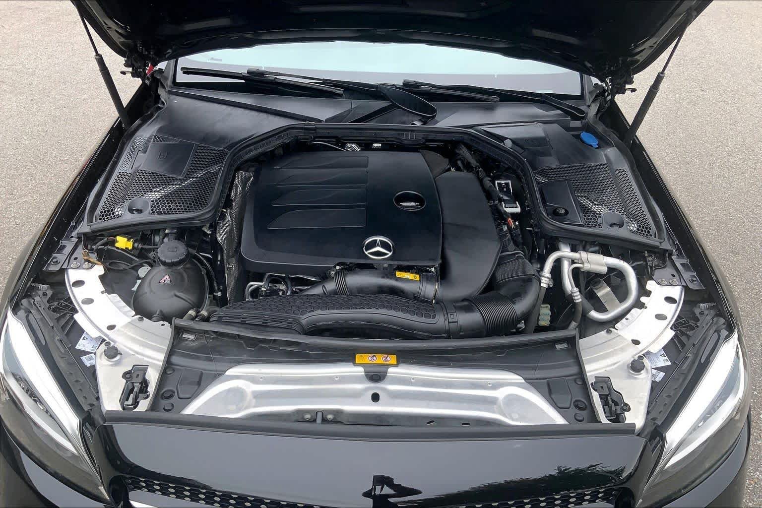 Used 2021 BLACK Mercedes-Benz C 300 image 29