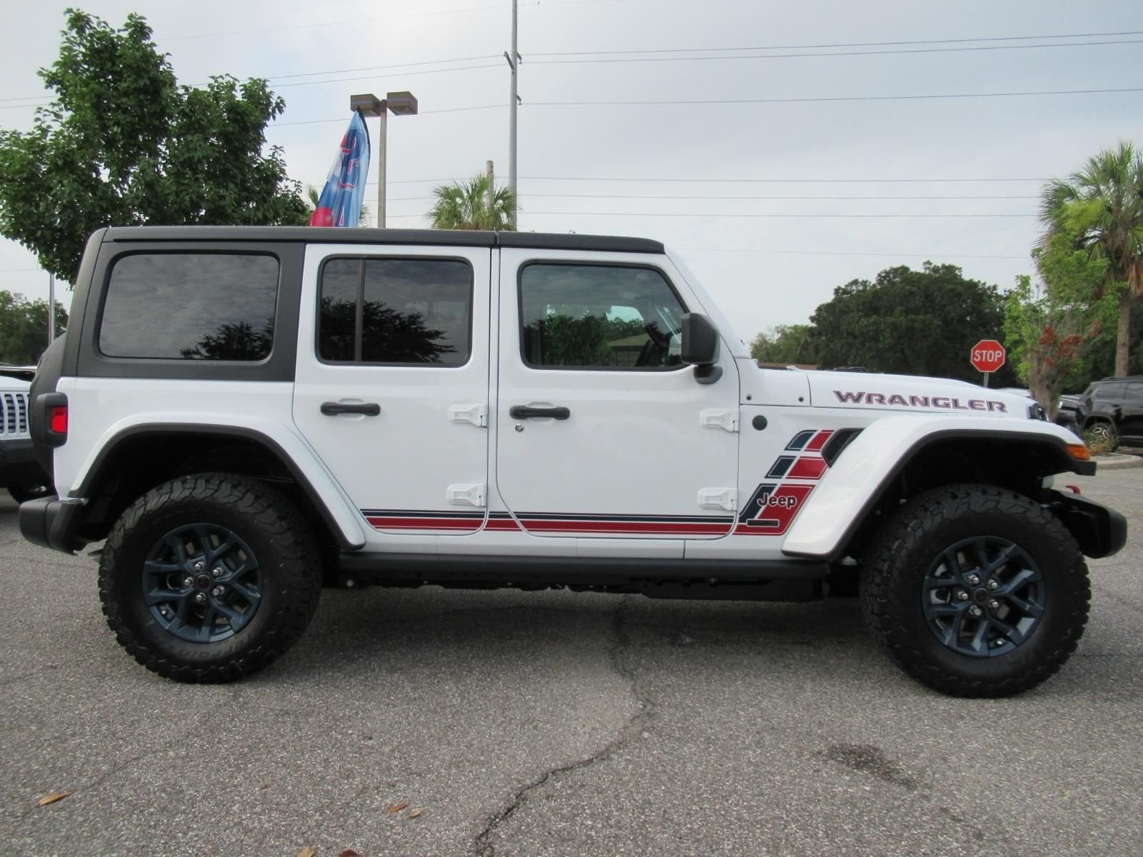 New 2026 Bright White Clearcoat Jeep America250 Edition image 2