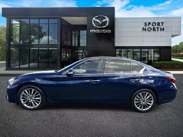 Used 2023 Blue INFINITI LUXE image 6