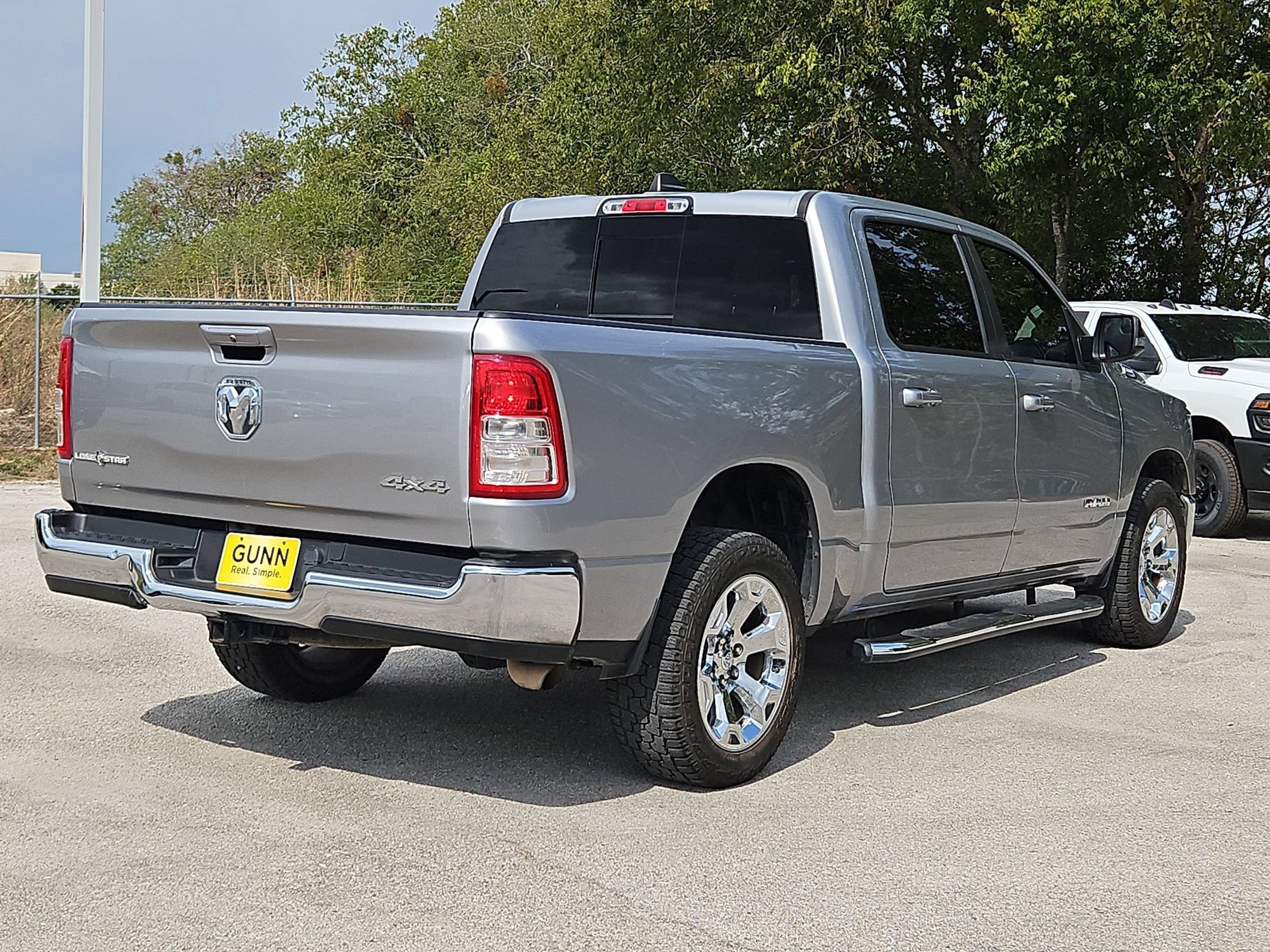 Used 2022 Billet Silver Metallic Clearcoat Ram Lone Star image 3