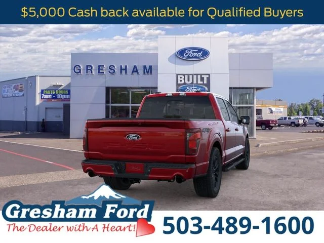 New 2026 Ruby Red Metallic Tinted Clearcoat Ford XLT image 9