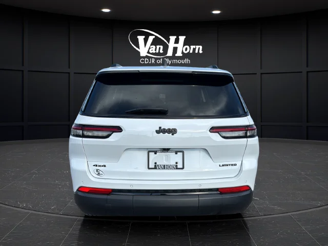 Used 2024 Bright White Clearcoat Jeep Limited image 6