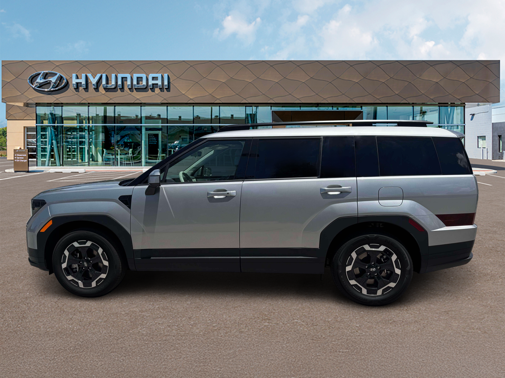 New 2027 Shimmering Silver Hyundai SEL FWD image 3