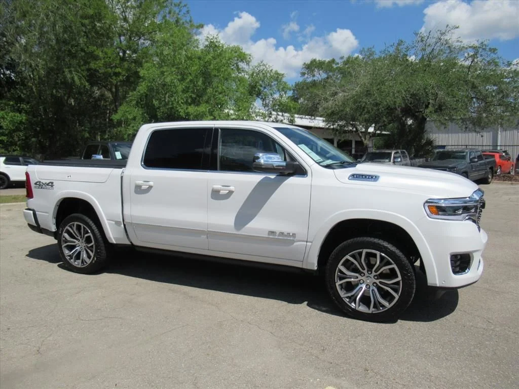 New 2026 Ivory White Tri-Coat Pearl-Coat Exterior Paint RAM Tungsten image 2