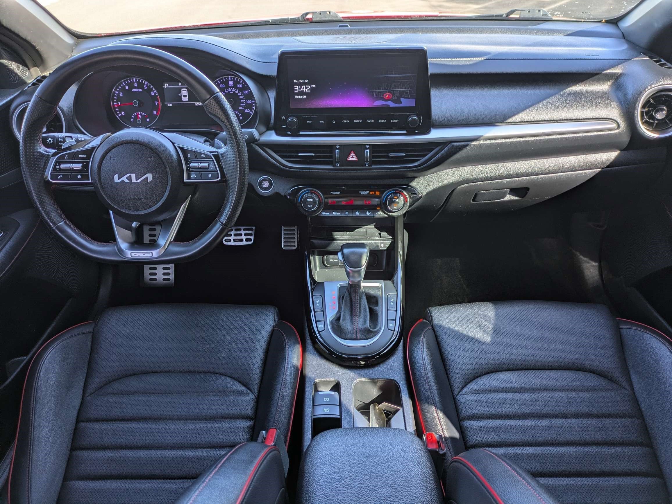 Used 2023 Currant Red Kia GT image 14