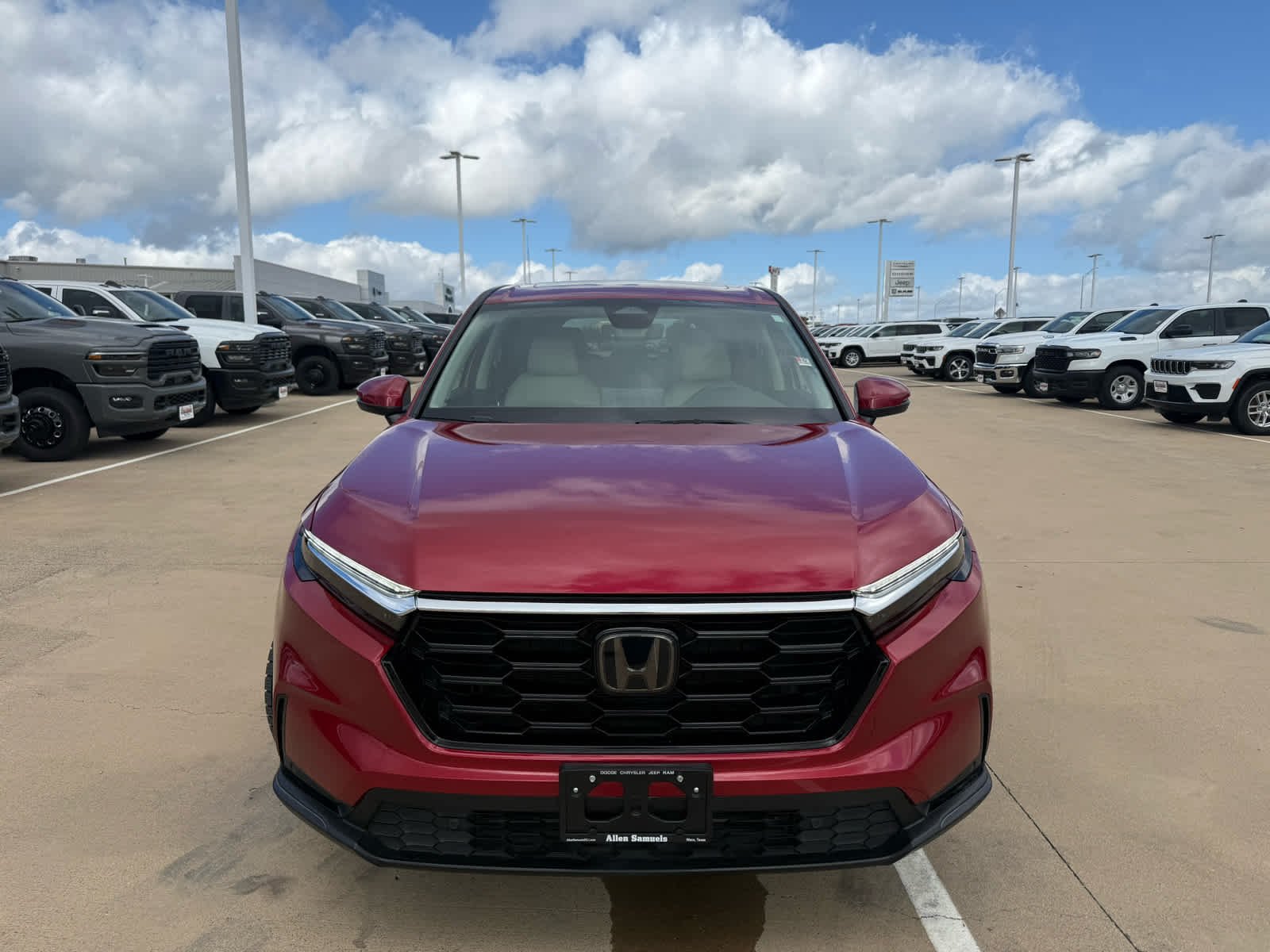 Used 2024 Radiant Red Metallic Honda EX-L image 4