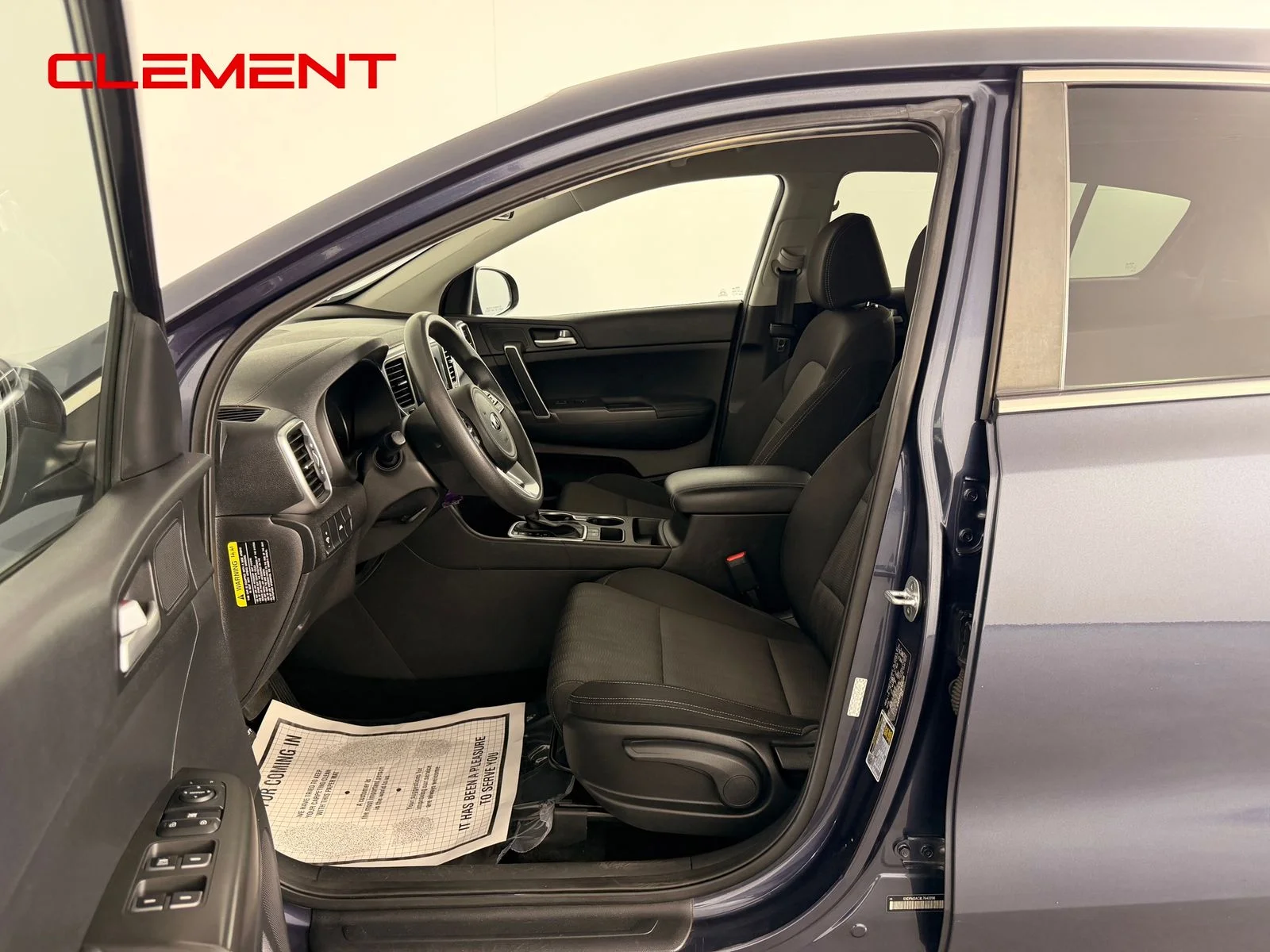 Used 2020 Blue Kia LX image 13