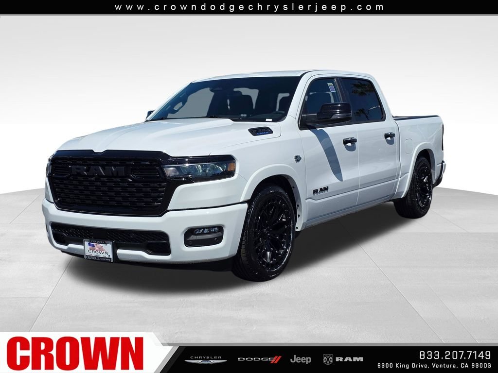 New 2026 Bright White Clear-Coat Exterior Paint RAM Big Horn/Lone Star image 1