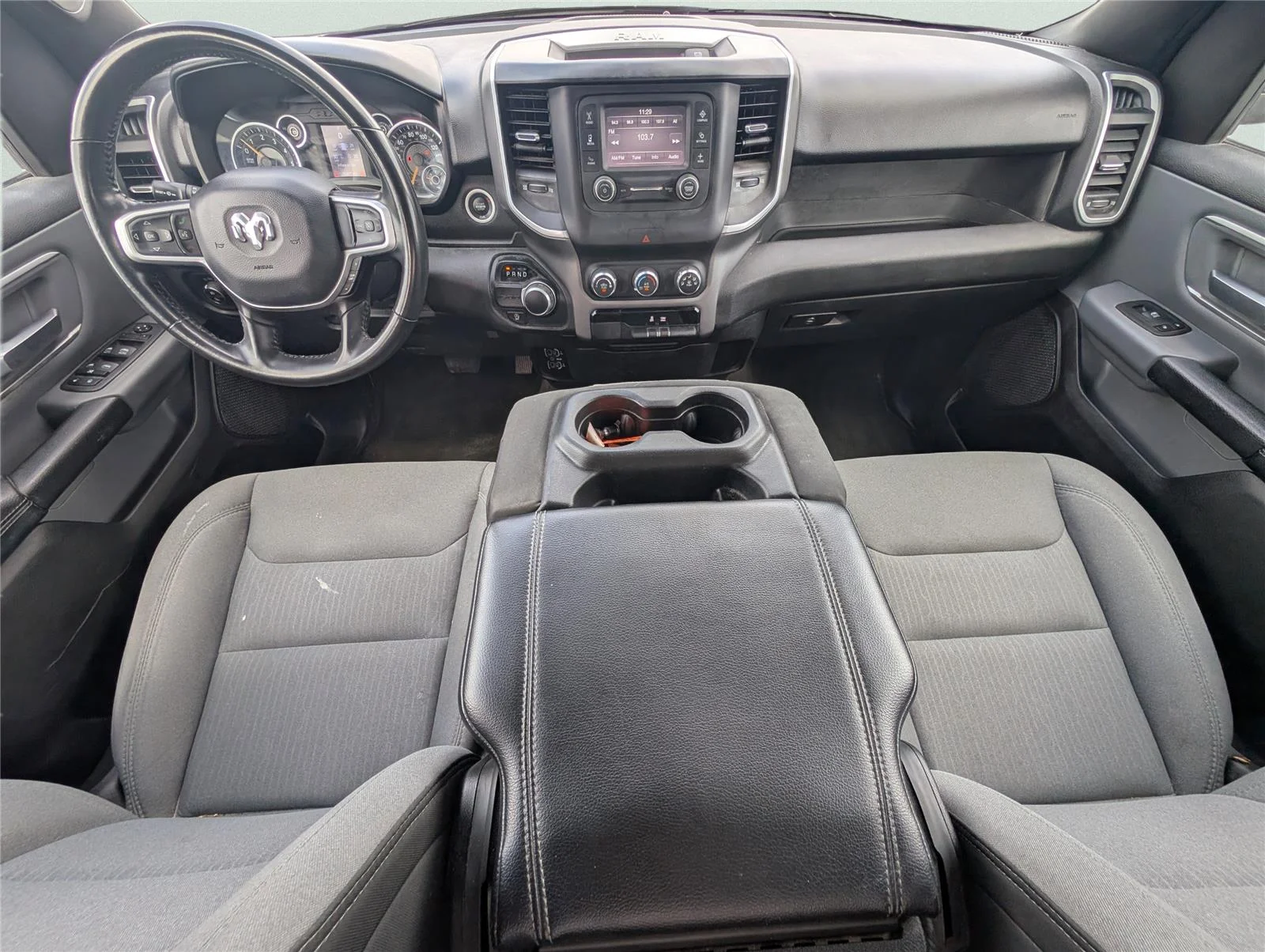 Used 2022 Bright White Clearcoat Ram Big Horn image 28
