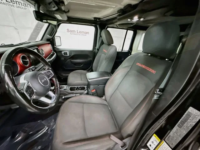 Used 2020 Black Clearcoat Jeep Unlimited Rubicon image 20