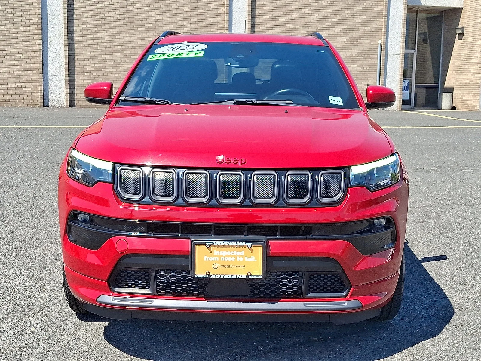 Certified Used 2022 Redline Pearlcoat Jeep (RED) Edition image 2