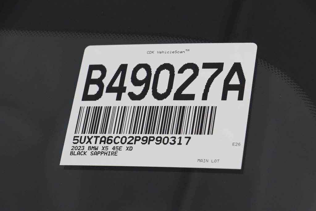 Certified Used 2023 Black Sapphire Metallic BMW xDrive45e image 28