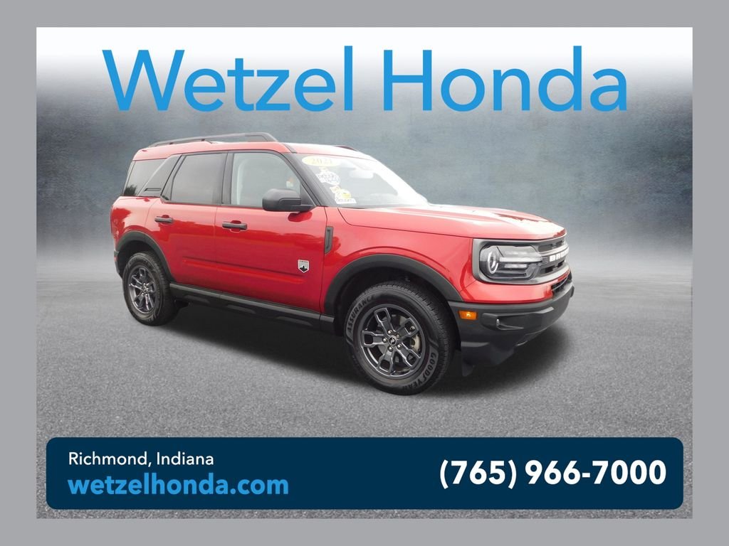 Used 2021 Red Ford Big Bend image 1