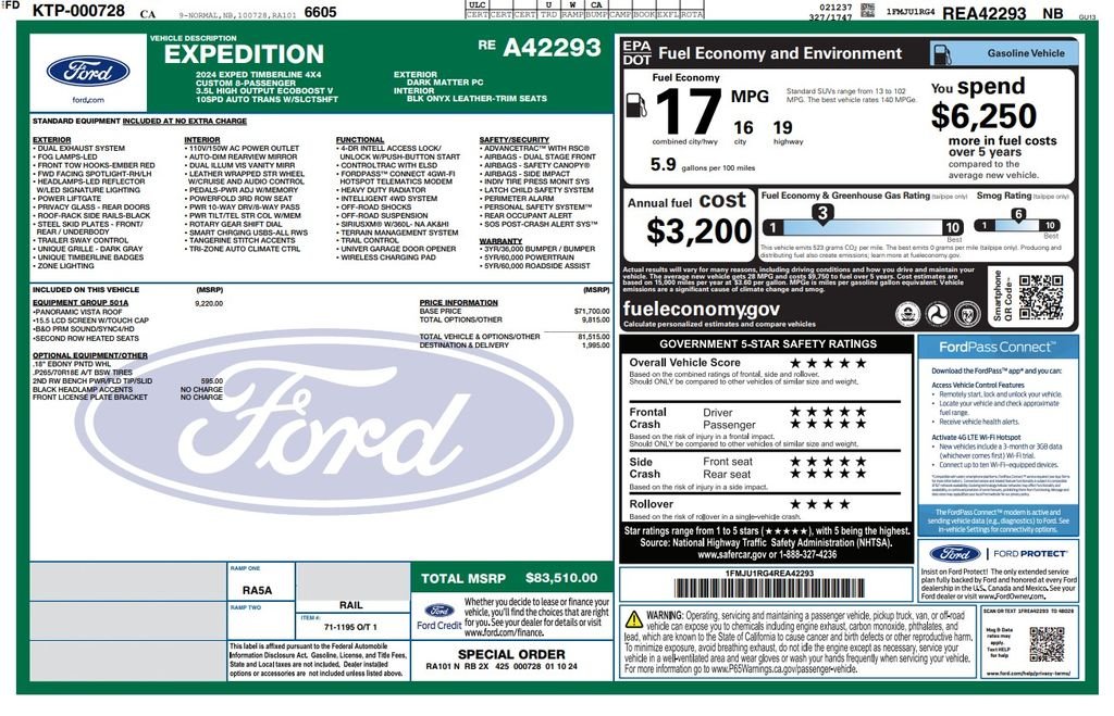 Certified Used 2024 Gray Ford Timberline image 4