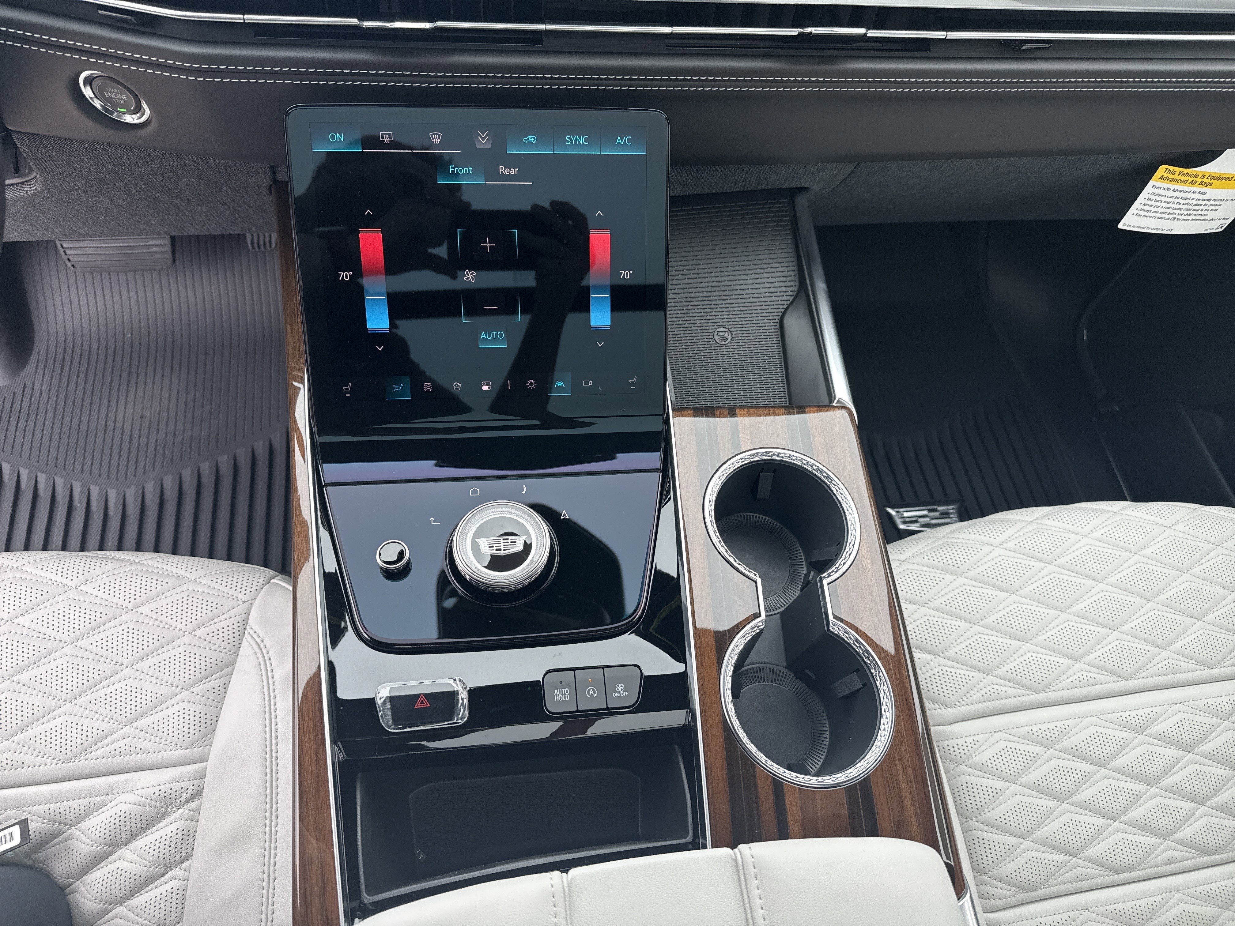 New 2026 Vibrant White Tricoat Cadillac Platinum Sport image 18