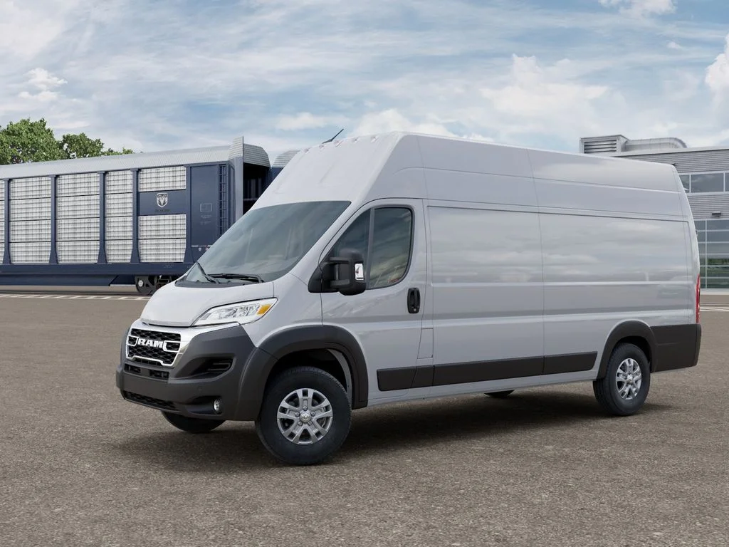 New 2026 Bright White Clearcoat RAM Super High Roof image 2