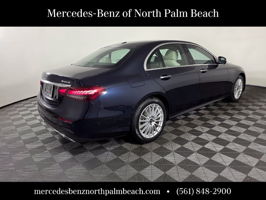 Certified Used 2023 Blue Mercedes-Benz E 450 image 6