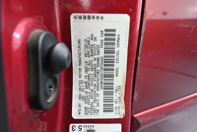 Used 2007 Red Toyota LE image 41