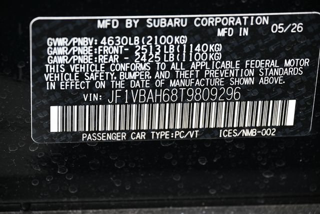 New 2026 Black Subaru Base image 19