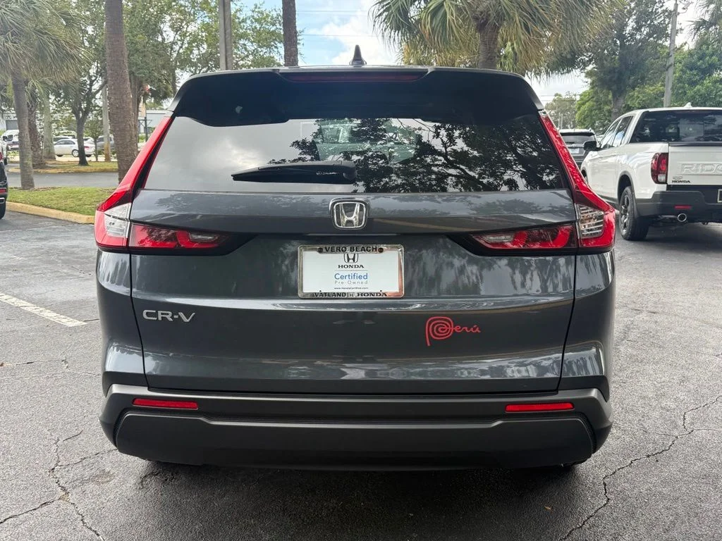 Used 2024 Meteorite Gray Metallic Honda EX image 4