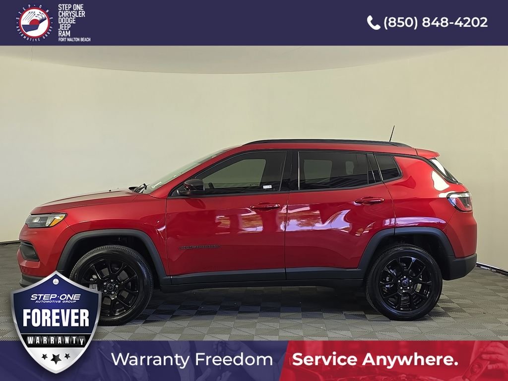 Used 2025 Red Jeep Latitude image 3