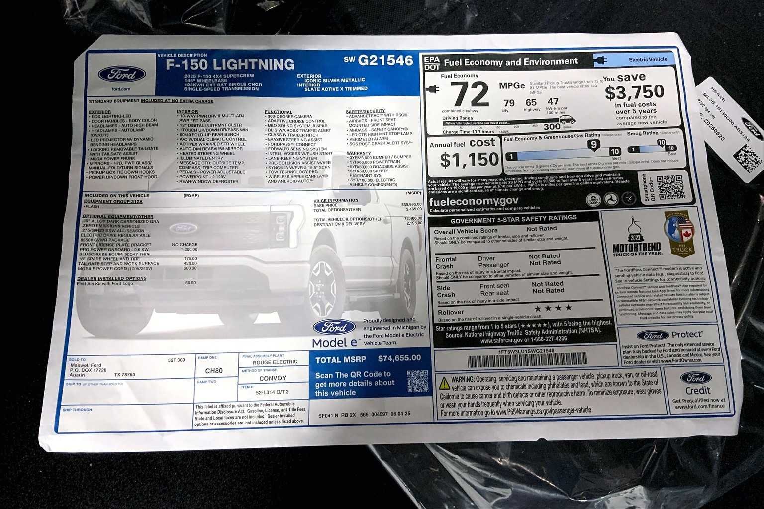 2025 Ford F-150 Lightning Flash - Photo 21