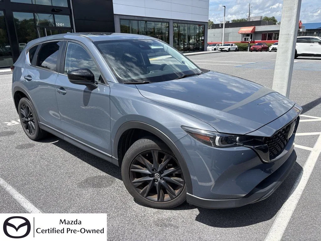 Certified Used 2023 Gray Mazda 2.5 S Carbon Edition image 1