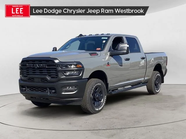 New 2026 Ceramic Gray Clearcoat Ram TRADESMAN CREW CAB 4X4 6