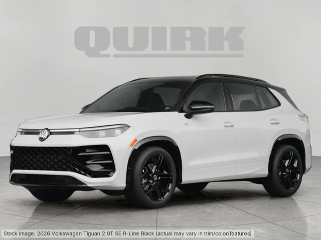2026 Volkswagen Tiguan SE R-Line Black