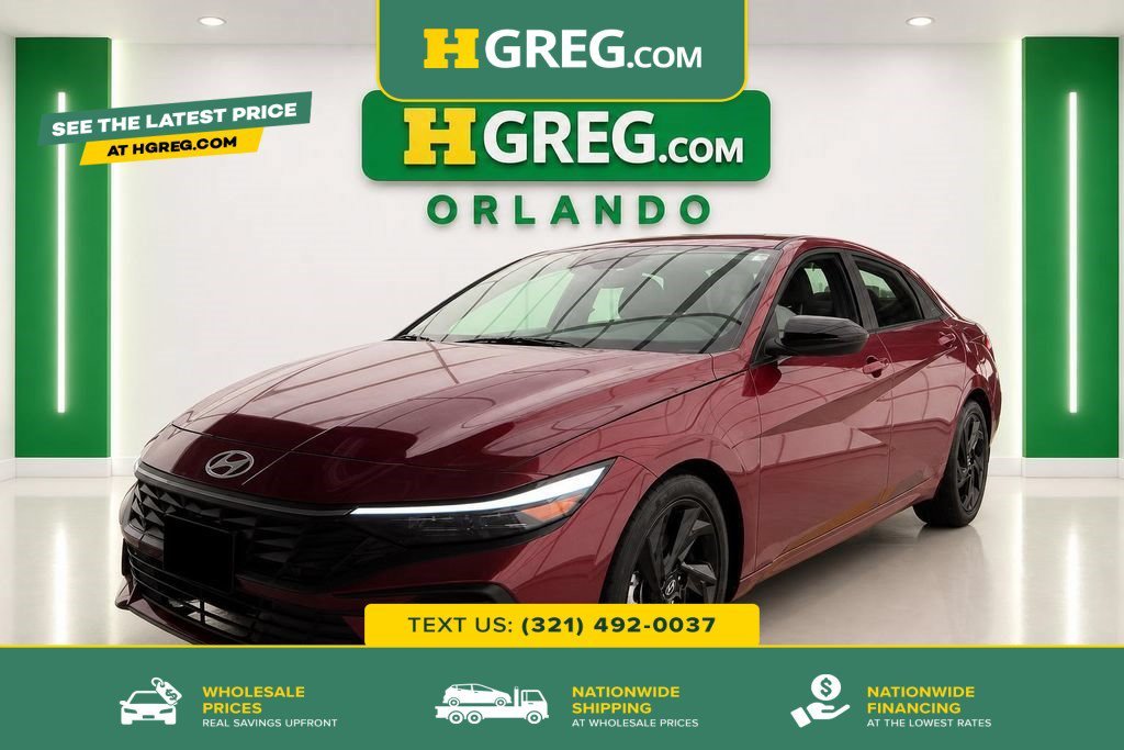 Used 2026 Ultimate Red Hyundai SEL Sport image 1