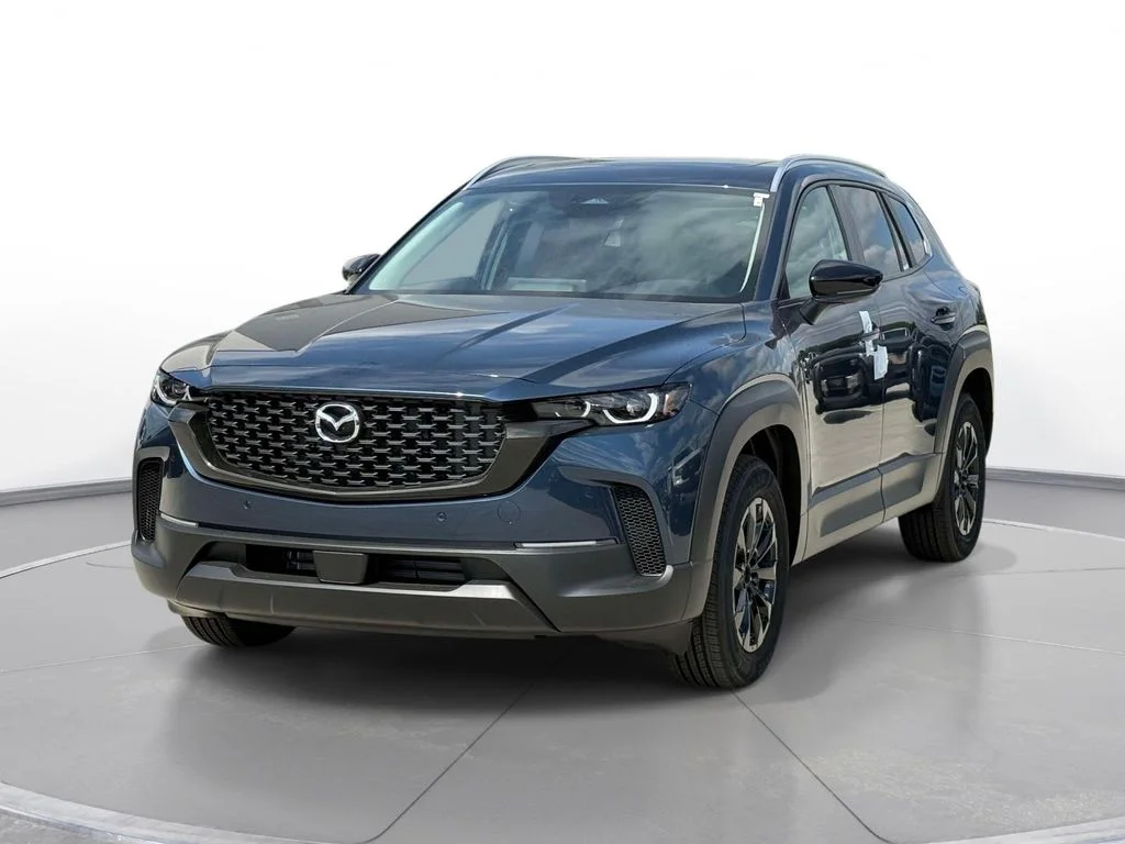 New 2026 Blue Metallic Mazda Preferred image 1