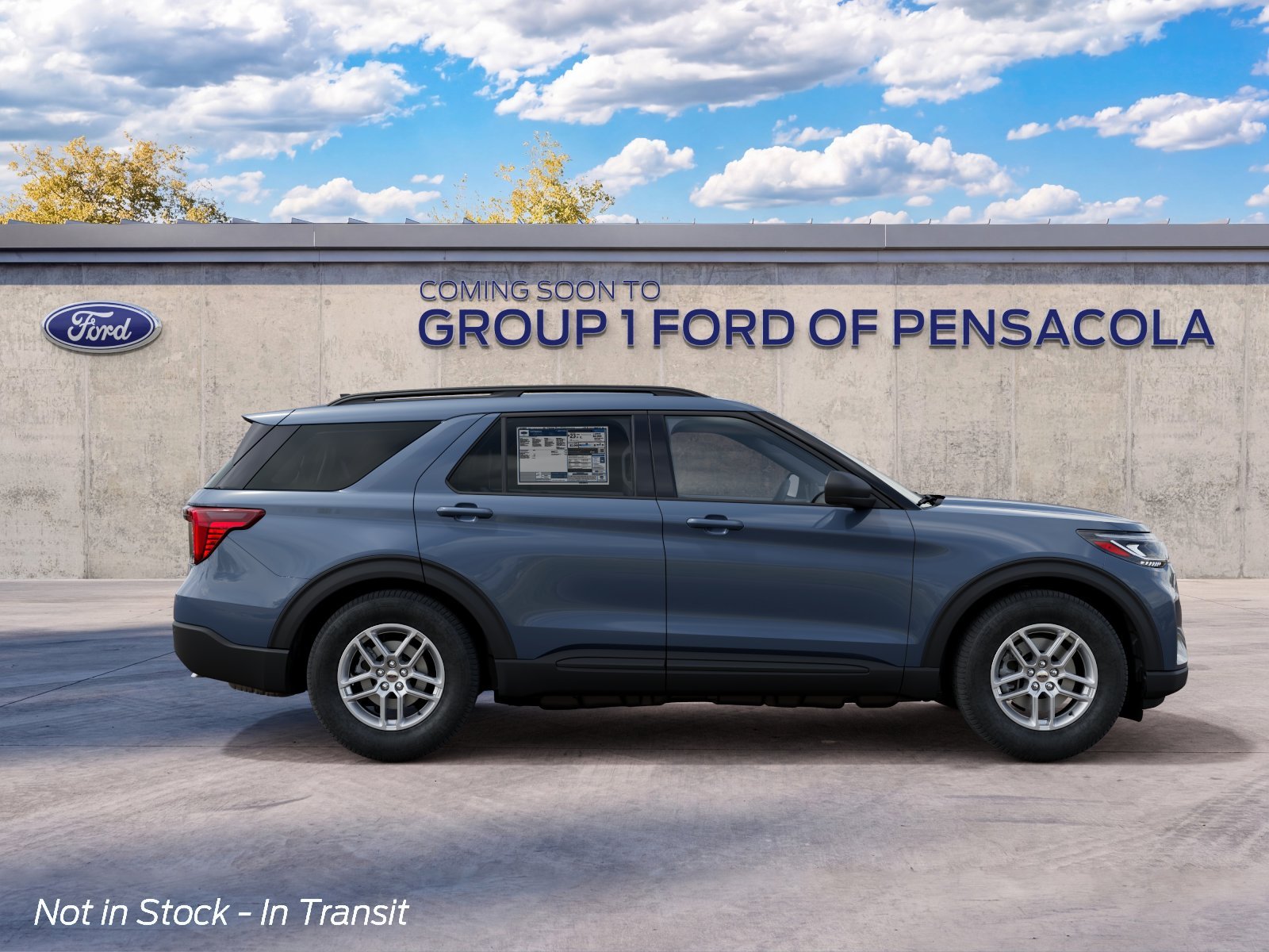 New 2027 Vapor Blue Metallic Ford Active image 5