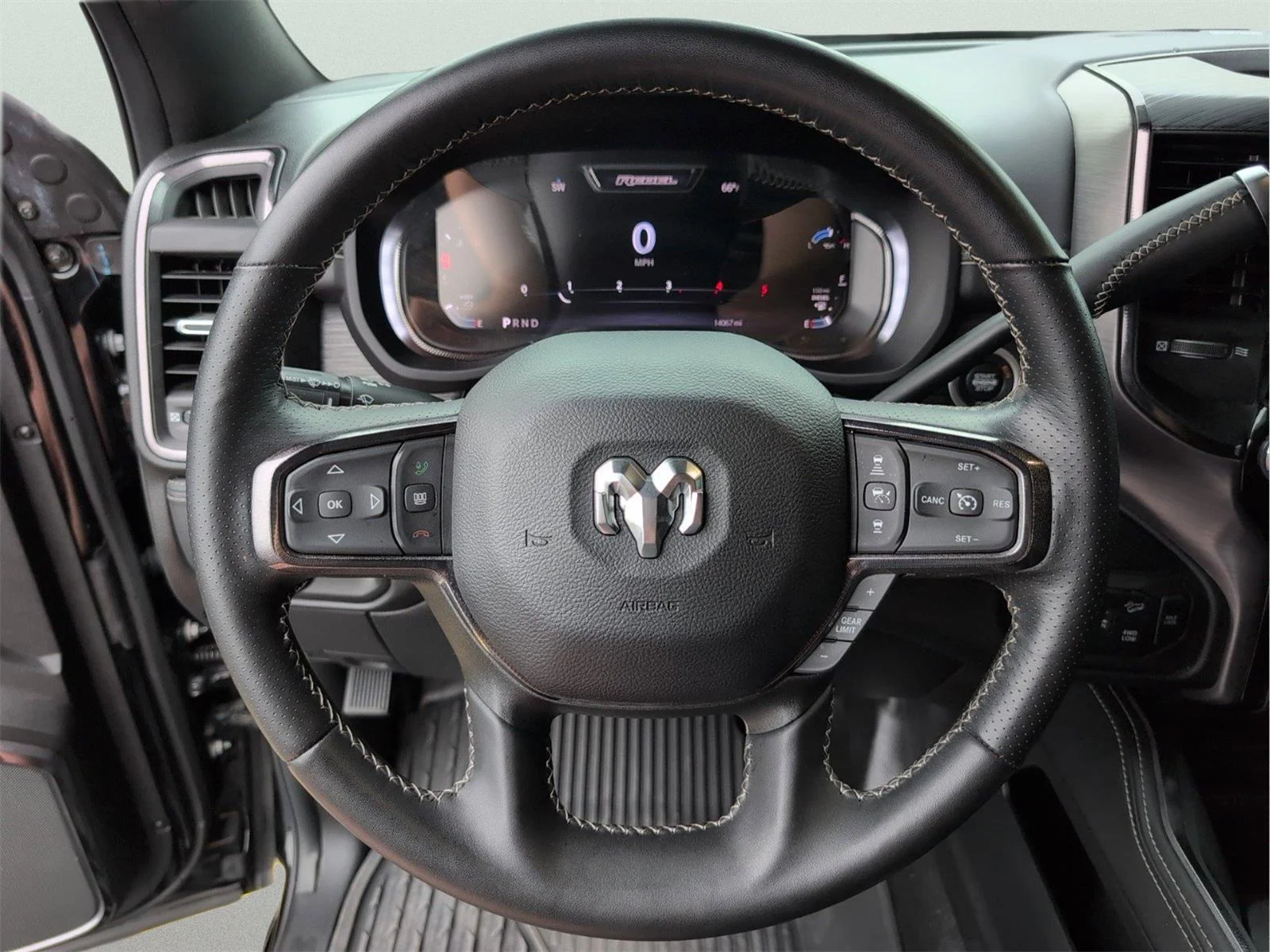 Used 2024 Diamond Black Crystal Pearlcoat Ram Rebel image 28