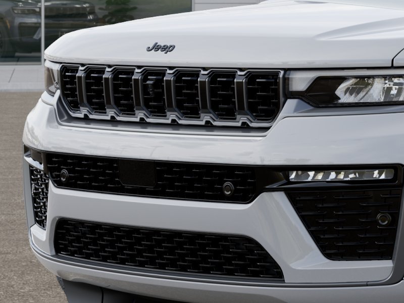 New 2026 Bright White Clear-Coat Exterior Paint Jeep Summit 4x4 image 37