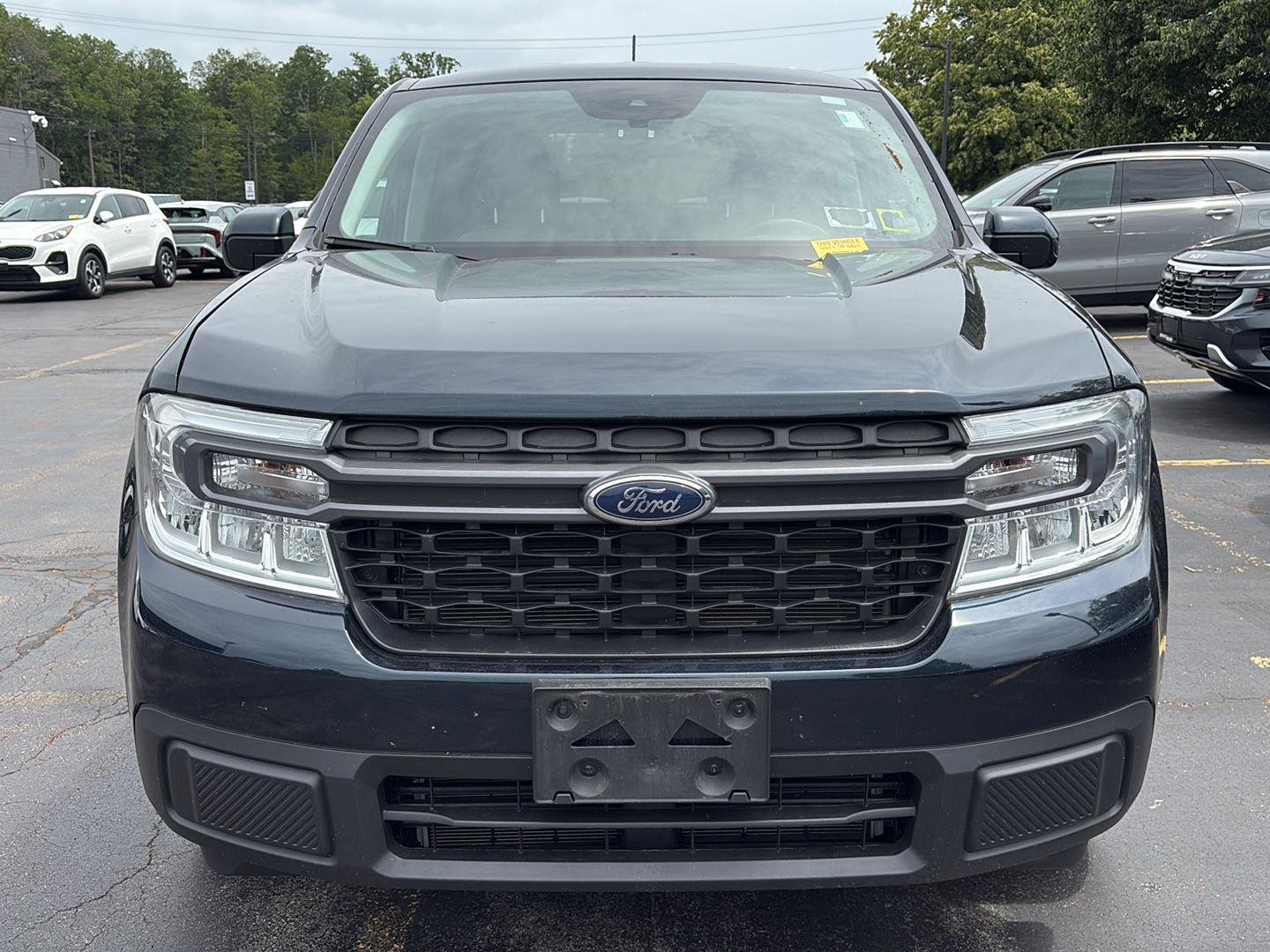 Used 2022 Alto Blue Metallic Tinted Clearcoat Ford XLT image 11
