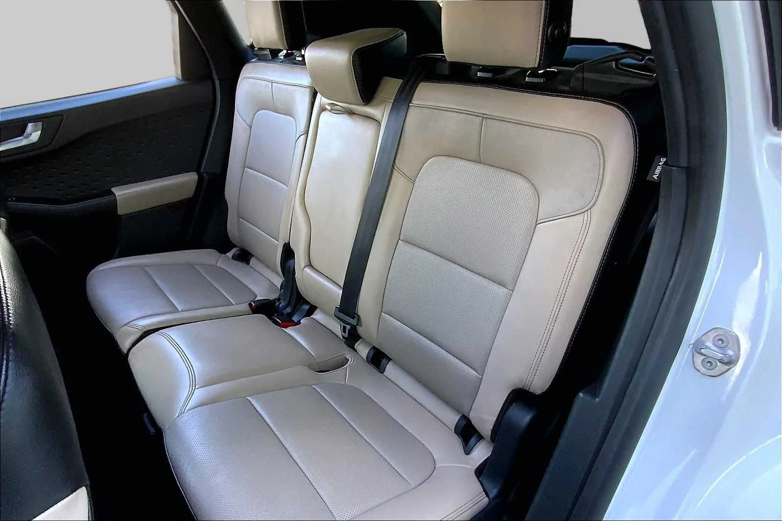 Used 2020 Star White Metallic Tri-Coat Ford Titanium Hybrid image 21