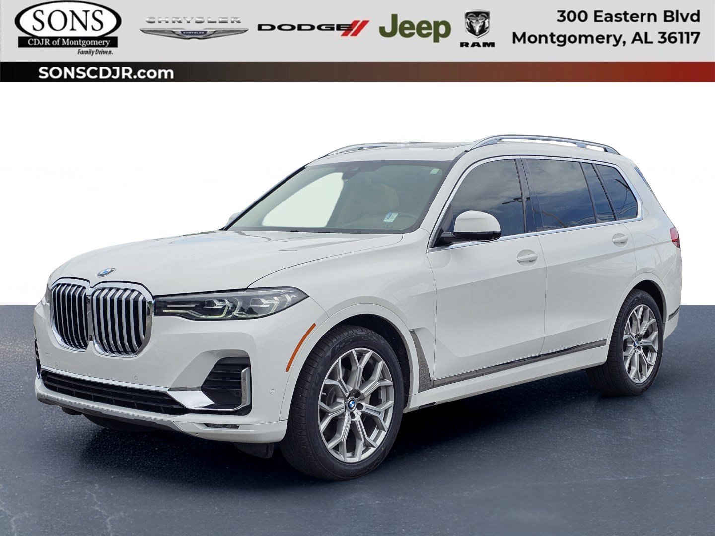 Used 2019 Alpine White BMW xDrive40i image 1