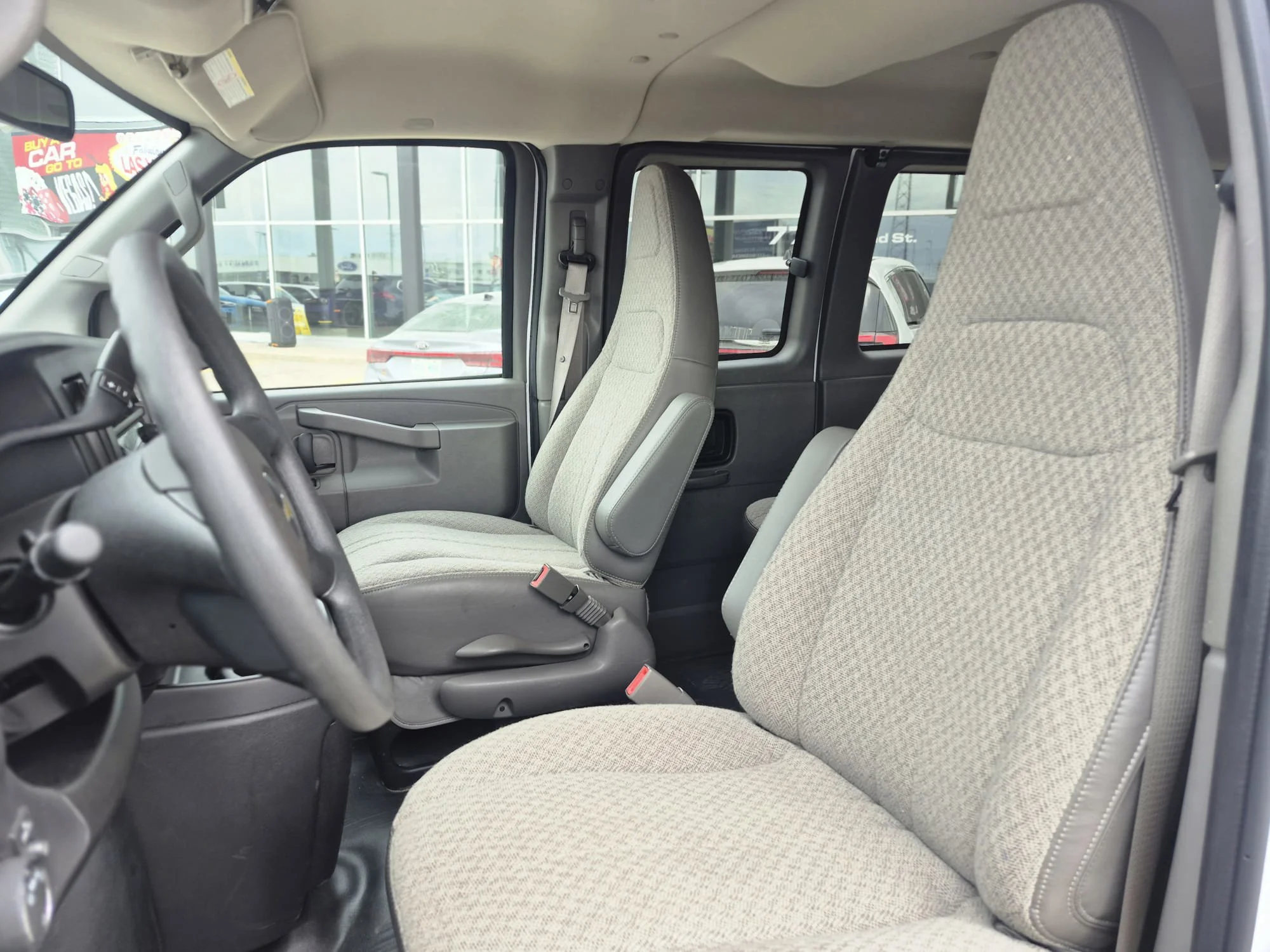 Certified Used 2025 Summit White Chevrolet LS Passenger*12 Pass | 6.6L V8 | Remote Start | Rear Climate | Htd Mirrors | Rubber Lined Flooring image 7