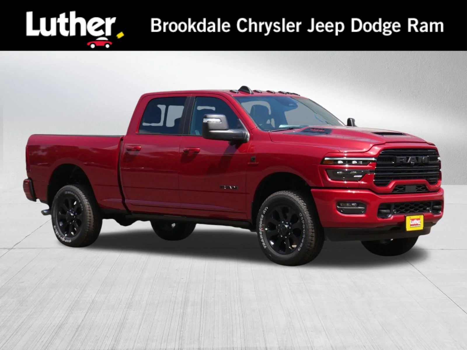 New 2026 Molten Red Pearl-Coat Exterior Paint RAM Laramie image 1