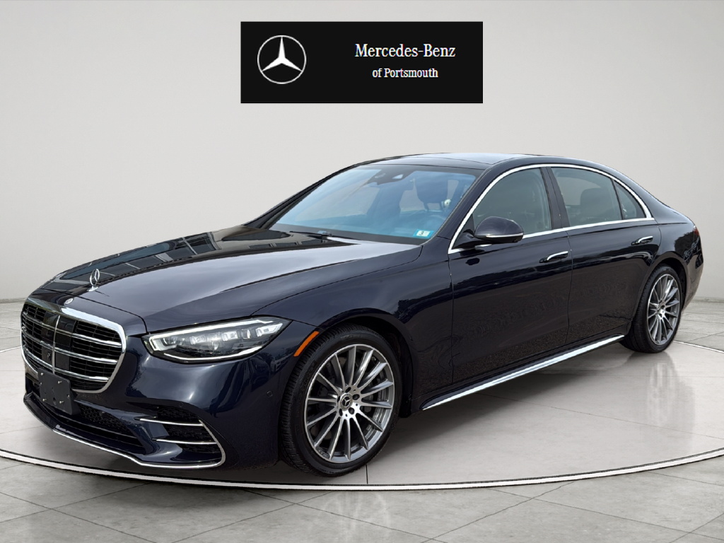 Used 2024 Blue Mercedes-Benz S 580 image 1