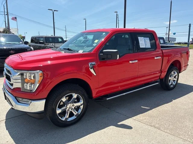 Certified Used 2023 Race Red Ford XLT image 3