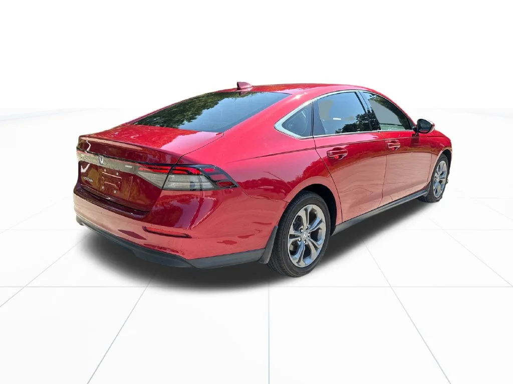 Certified Used 2024 Radiant Red Metallic Honda EX image 9