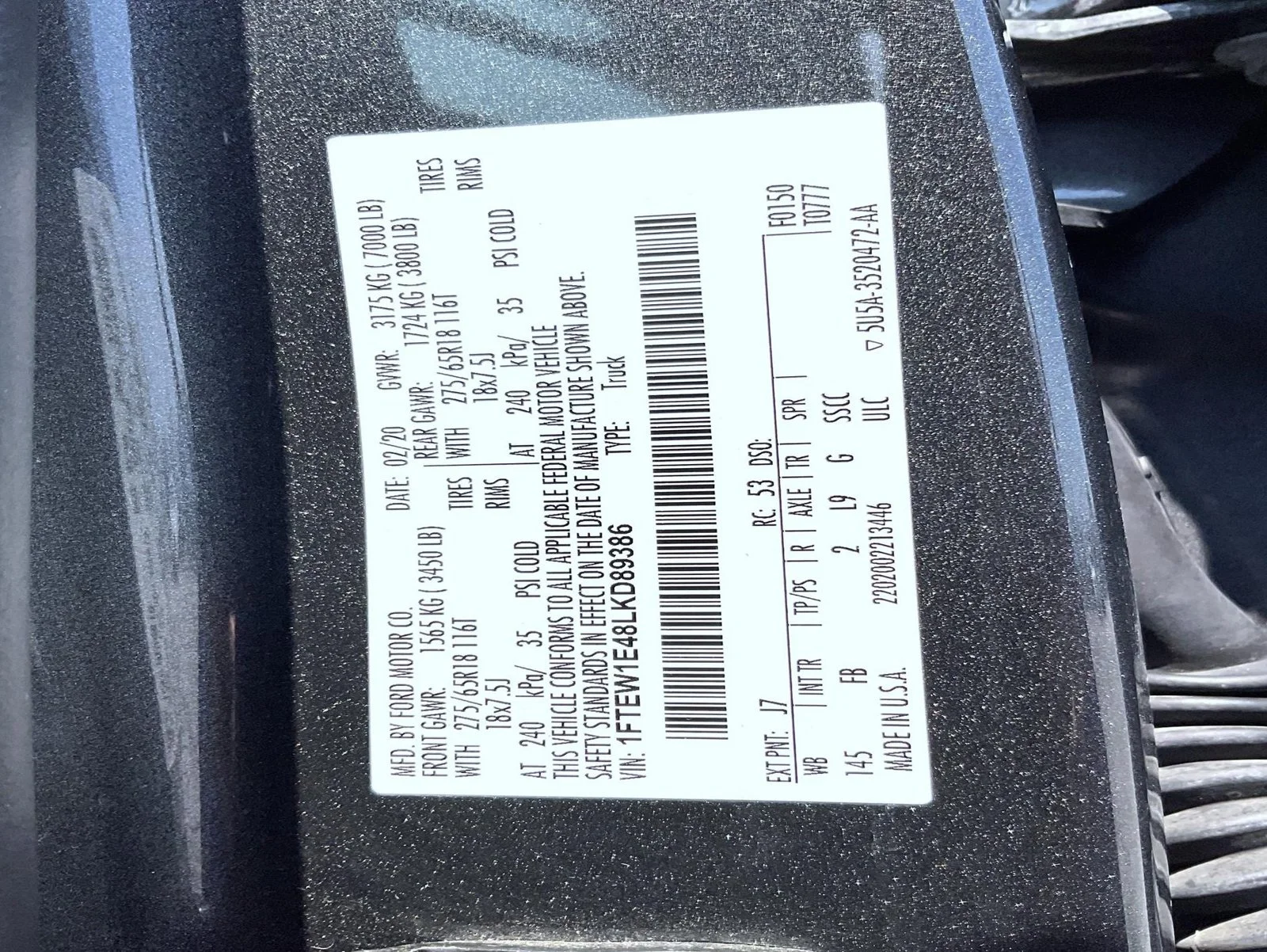 Used 2020 Gray Ford XLT image 25