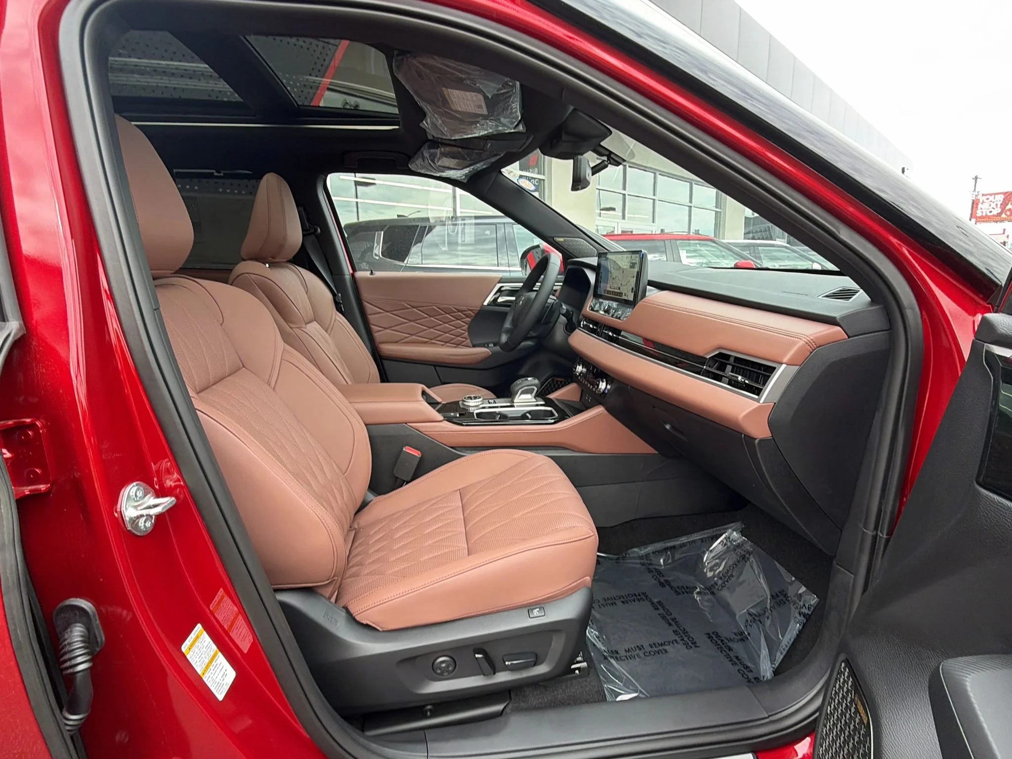 New 2026 Red Diamond W/Black Roof Mitsubishi SEL S-AWC image 21