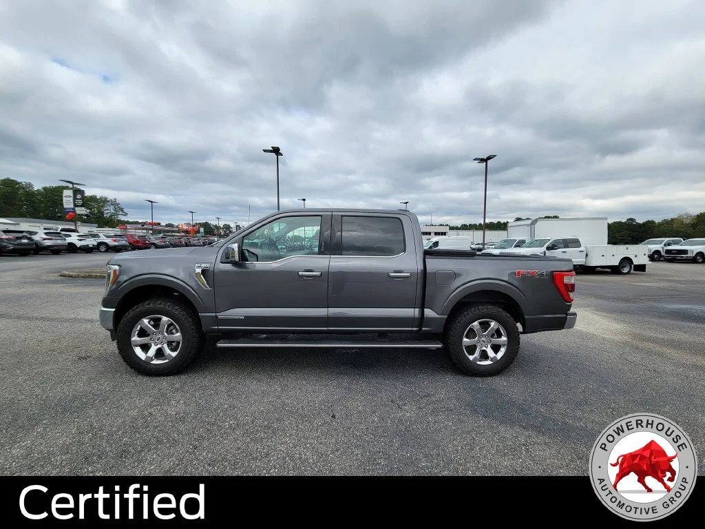 Used 2022 Gray Ford Lariat image 2