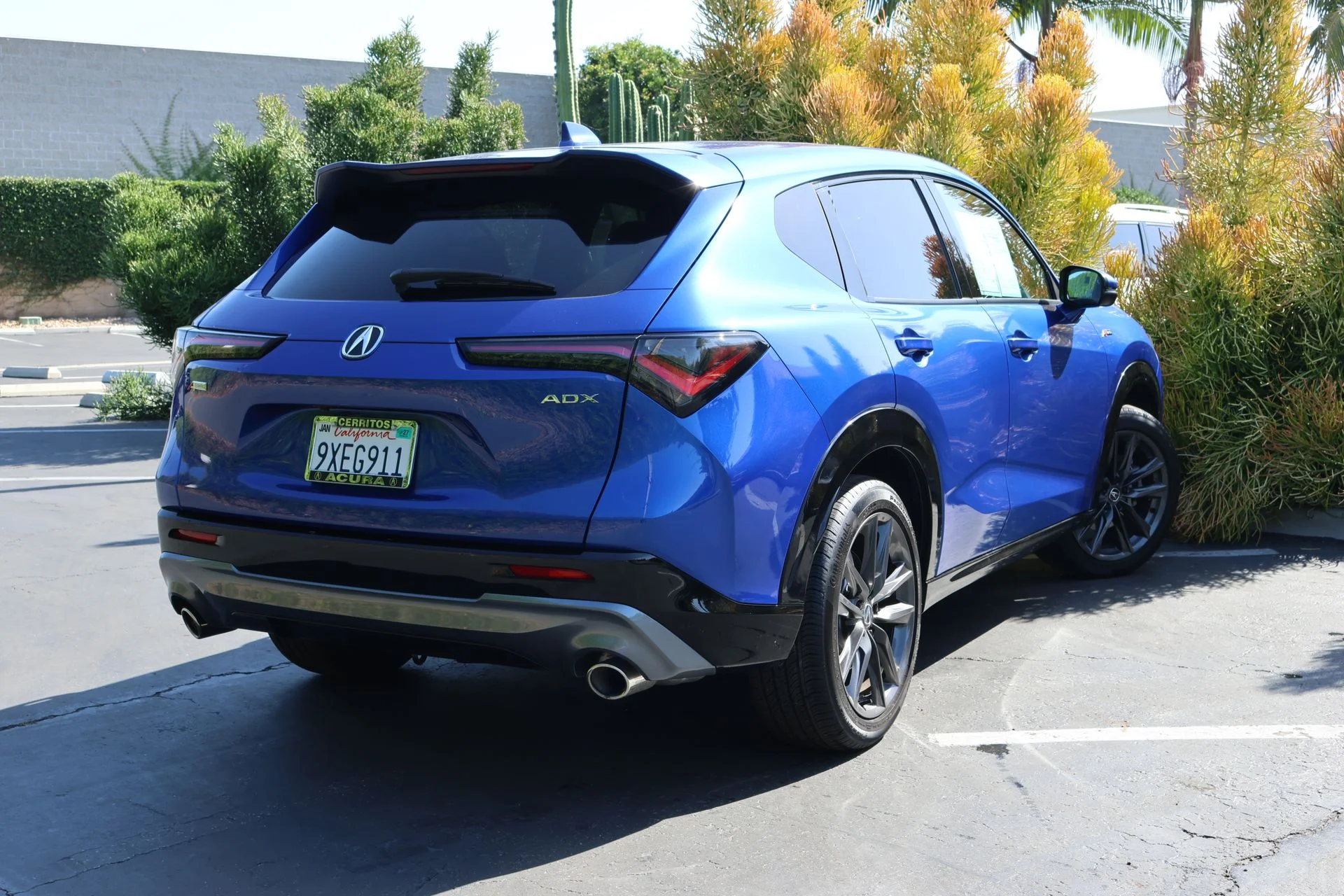 Used 2025 Adriatic Sea Blue Acura FWD A-SPEC image 2