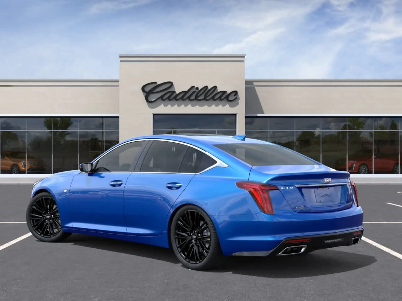 New 2026 Coastal Blue Metallic Cadillac Premium Luxury image 3