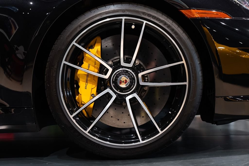 Used 2021 Jet Black Metallic Porsche Turbo S image 15