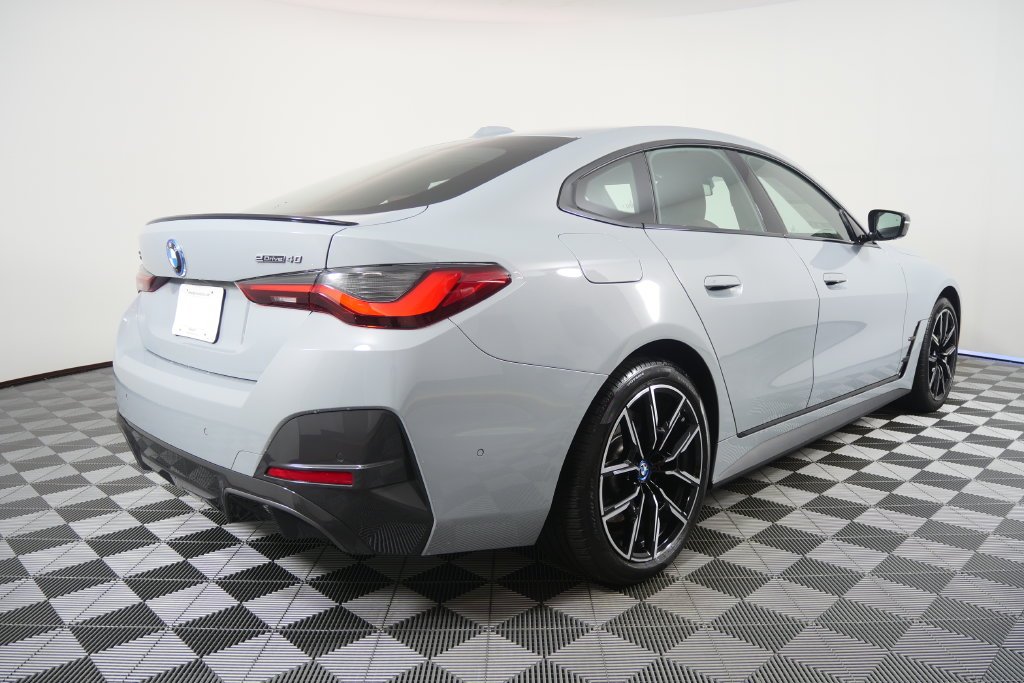 Used 2024 Brooklyn Grey Metallic BMW eDrive40 image 4