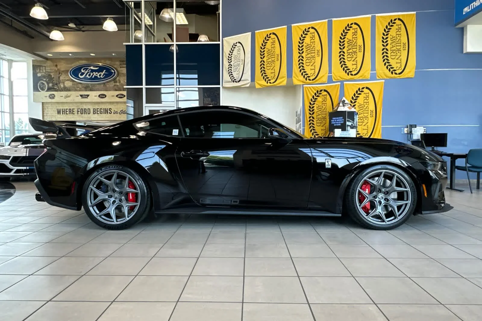 New 2026 Shadow Black Ford GT Premium Fastback image 14